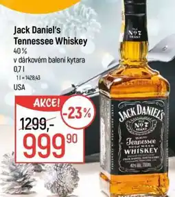 Globus JACK DANIEL‘S Tennessee whiskey nabídka