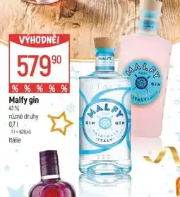 Globus Malfy gin nabídka