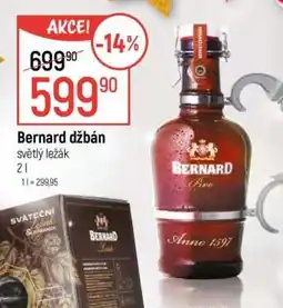 Globus Bernard džbán světlý ležák nabídka