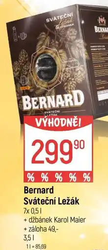 Globus Bernard sváteční ležák nabídka