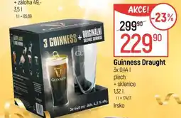 Globus Guinness Draught nabídka