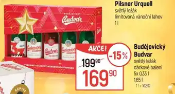 Globus Budějovický Budvar nabídka