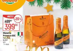Globus Mionetto Prosecco DOC Party Pack nabídka