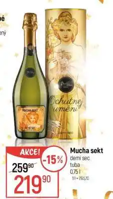 Globus Mucha sekt nabídka