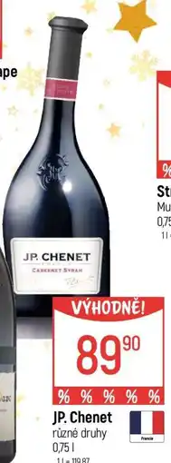 Globus JP. Chenet nabídka