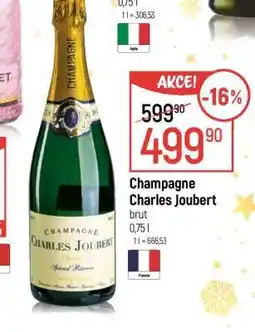 Globus Champagne Charles Joubert brut nabídka
