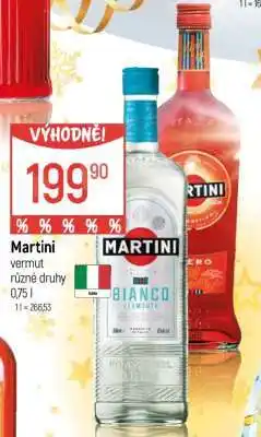 Globus Martini nabídka