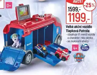 Velké akční vozidlo Tlapková Patrola