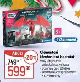 Globus Clementoni Mechanická laboratoř nabídka