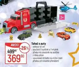 Globus Tahač s auty nabídka