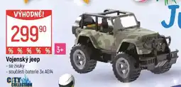 Globus Vojenský jeep nabídka