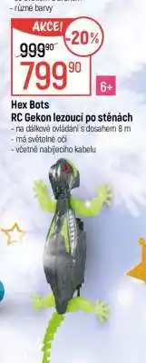 Globus Hex Bots RC Gekon lezoucí po stěnách nabídka