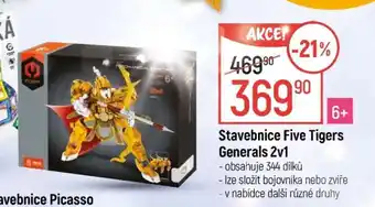 Globus Stavebnice Five Tigers Generals 2v1 nabídka