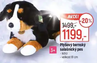 Globus Plyšový bernský salašnický pes nabídka