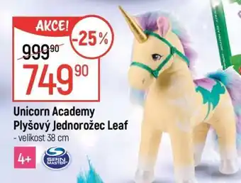 Globus Unicorn Academy Plyšový Jednorožec Leaf nabídka