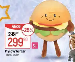 Globus Plyšový burger nabídka