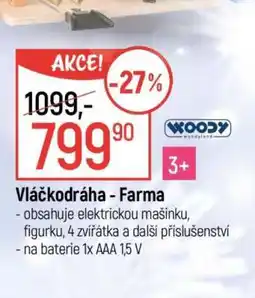 Globus Vláčkodráha - Farma nabídka