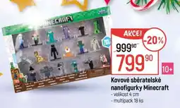 Globus Kovové sběratelské nanofigurky Minecraft nabídka