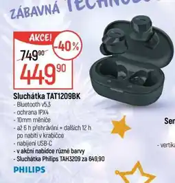 Globus Sluchátka TAT1209BK nabídka