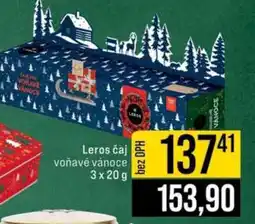 Jip Leros čaj voňavé vánoce nabídka