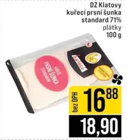 Jip DZ KLATOVY Kuřecí prsní šunka nabídka