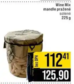 Jip Wine Mix mandle pražené solené nabídka