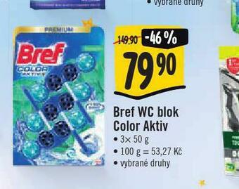 Bref wc blok color aktiv