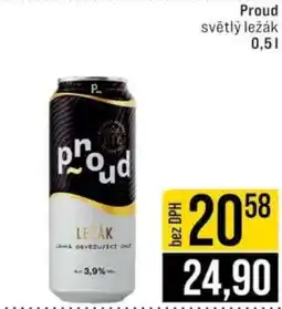 Jip Proud světlý ležák nabídka