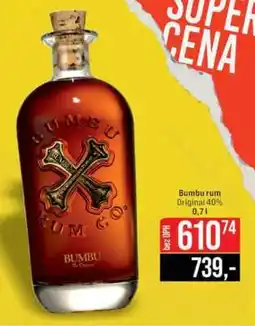 Jip Bumbu Rum nabídka