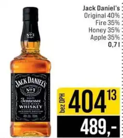 Jip Jack Daniel‘s nabídka