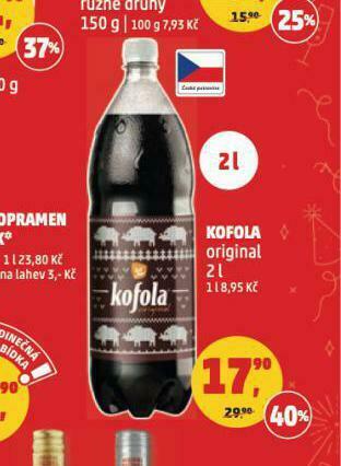 Penny Market Kofola original nabídka