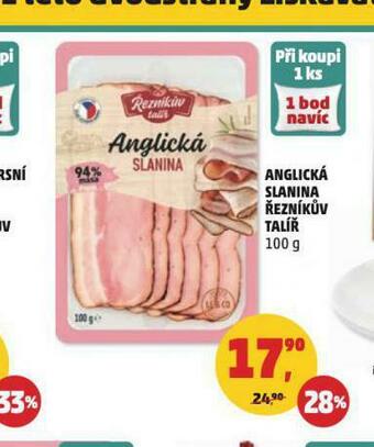 Penny Market Anglická slanina nabídka