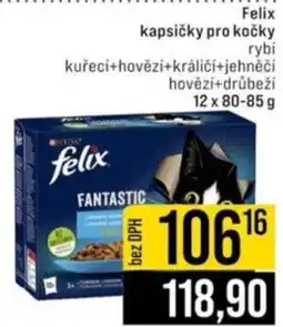 Jip Felix kapsičky pro kočky rybí nabídka