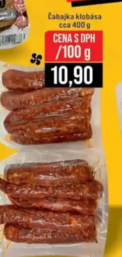 Jip Čabajka klobása nabídka