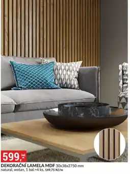 Baumax Dekorační lamela mdf nabídka