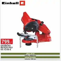 Baumax Einhell Ostřička řetězu pily gc-cs 85 e nabídka