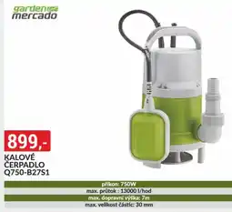 Baumax Kalové čerpadlo q750-b27s1 nabídka