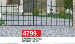 Baumax BRÁNA dvoukřídlá nabídka
