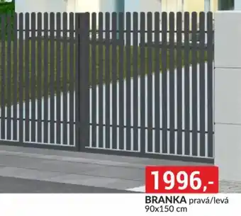 Baumax BRANKA pravá/levá nabídka
