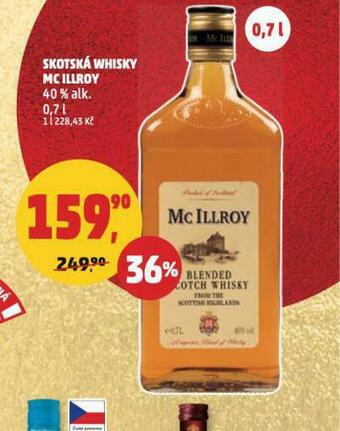 Penny Market Skotská whisky mc illroy nabídka