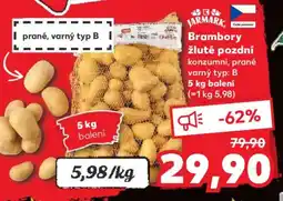 Kaufland Brambory žluté pozdní nabídka