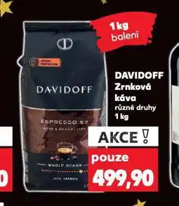 Kaufland Davidoff káva nabídka