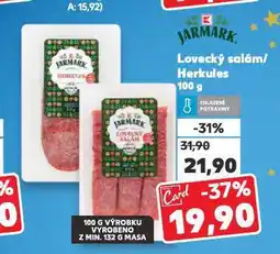 Kaufland Lovecký salám nabídka