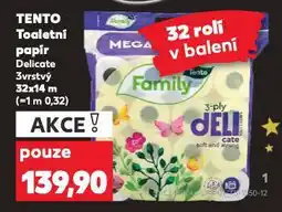 Kaufland Tento toaletní papír nabídka
