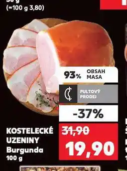 Kaufland Kostelecké uzeniny burgunda nabídka
