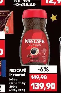 Kaufland Káva nescafé nabídka