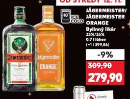 Kaufland Jägermeister nabídka