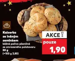 Kaufland Kaiserka se lněným semínkem nabídka
