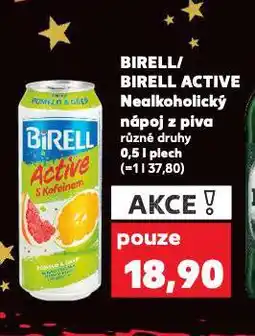 Kaufland Birell nealkoholické pivo nabídka