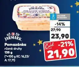 Kaufland Pomazánka nabídka
